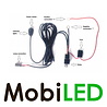 Aansluitset easy 12 volt 30 ampere led indicatie Aansluitset easy 12 volt 30 ampere led indicatie