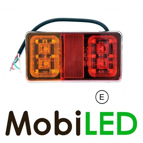 Lighting set Square Trailer 12-24 volts Lighting set Square Trailer 12-24 volts