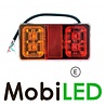 Ensemble d’éclairage Carré Remorque 12-24 volt Ensemble d’éclairage Carré Remorque 12-24 volt