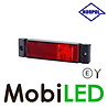 HORPOL Markeringslicht Rechthoek met reflector Rood 12-24 volt E-keur