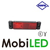 HORPOL Markeringslicht Rechthoek met reflector Rood 12-24 volt E-keur
