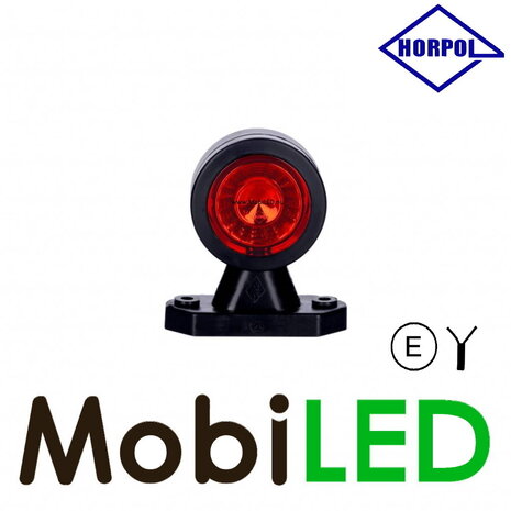 HORPOL Lampe de largeur Contour Court Droit 12-24 Volt E-marque HORPOL Lampe de largeur Contour Court Droit 12-24 Volt E-marque