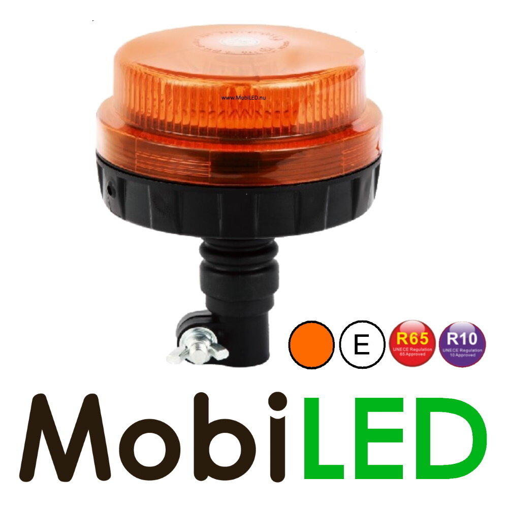 Gyrophare rotatif UFO 40 watts plug-in DIN Flex ECE R65 R10 Gyrophare rotatif UFO 40 watts plug-in DIN Flex ECE R65 R10