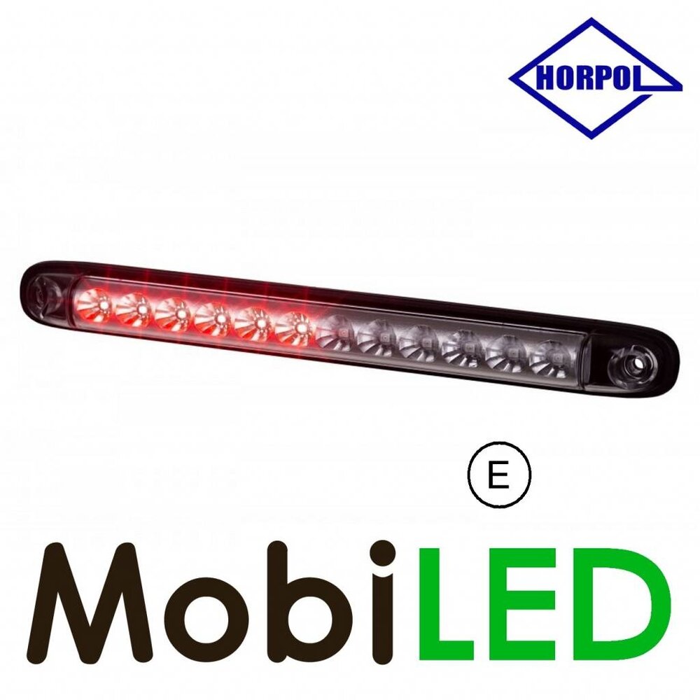 HORPOL Super mince Feu arrière 12–24 volts 3 fonctions E-marque HORPOL Super mince Feu arrière 12–24 volts 3 fonctions E-marque