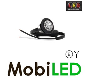 LED autolamps Feu de marquage Blanc Rond 28mm E-marque LED autolamps Feu de marquage Blanc Rond 28mm E-marque