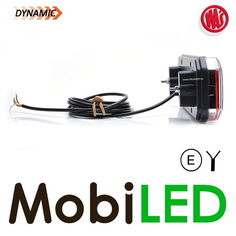 WAS WAS 150 Serie NEON Dynamisch achterlicht 5 functies WAS WAS 150 Serie NEON Dynamisch achterlicht 5 functies