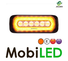 Juluen Flitser amber met Halo ring amber Juluen Flitser amber met Halo ring amber