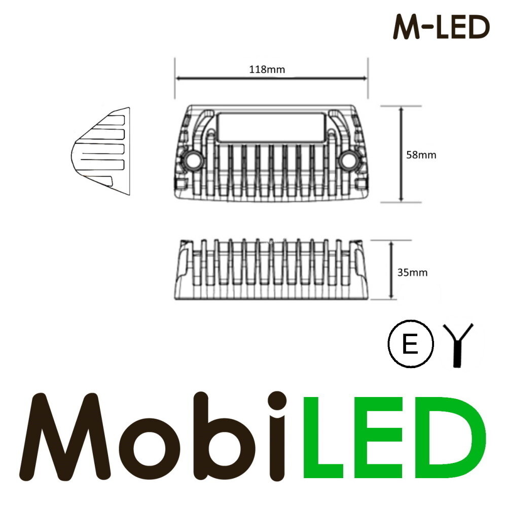 M-LED Opbouw lamp "scene" light