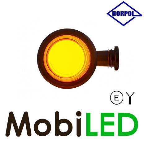HORPOL NEON Lampe de largeur modèle danois Ambre Courte 12-24V E-marque
