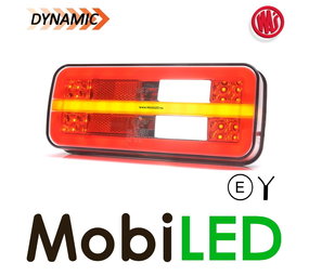 WAS NEON look dynamisch achterlicht 5 functies met kenteken WAS NEON look dynamisch achterlicht 5 functies met kenteken