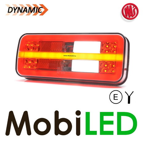 WAS WAS NEON look dynamic rear light E-mark 5 functions 12/24 volts WAS WAS NEON look dynamic rear light E-mark 5 functions 12/24 volts