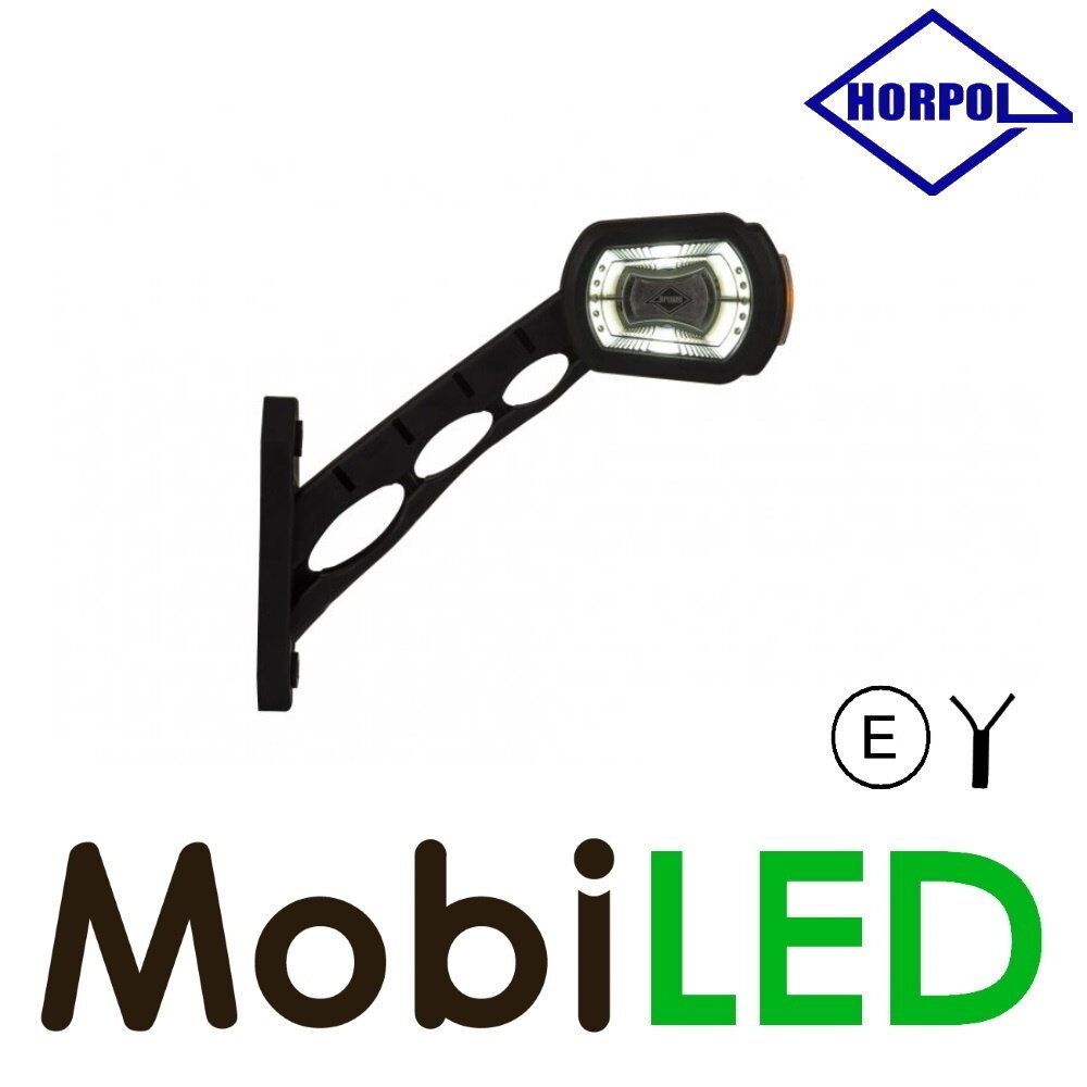 HORPOL Pendant lamp Oblique model Left Red/Amber/White 12/24 volt E-mark Large HORPOL Pendant lamp Oblique model Left Red/Amber/White 12/24 volt E-mark Large