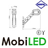 HORPOL Pendellamp Schuin model - Links - Rood/Amber/Wit - 12/24V - E-keur Groot
