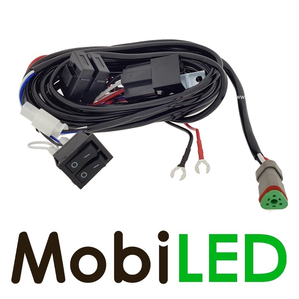 M-LED M-LED kenteken kit LED lightbar met DRL