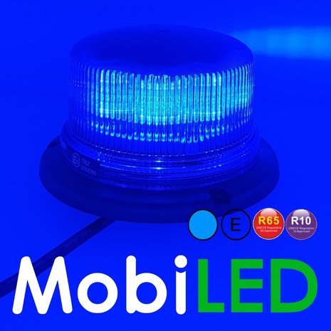 Juluen B16 Rotating beacon / Flash lamp Blue 14 cartridges fixed mounting 10-30 Vdc R65 class 2