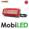 WAS Feu arrière de remorque dynamique NEON look E-marque 5 fonctions 12/24 volts