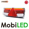 WAS WAS Feu arrière dynamique NEON look 5 fonctions Gauche IP56 E-marque 12/24 volts