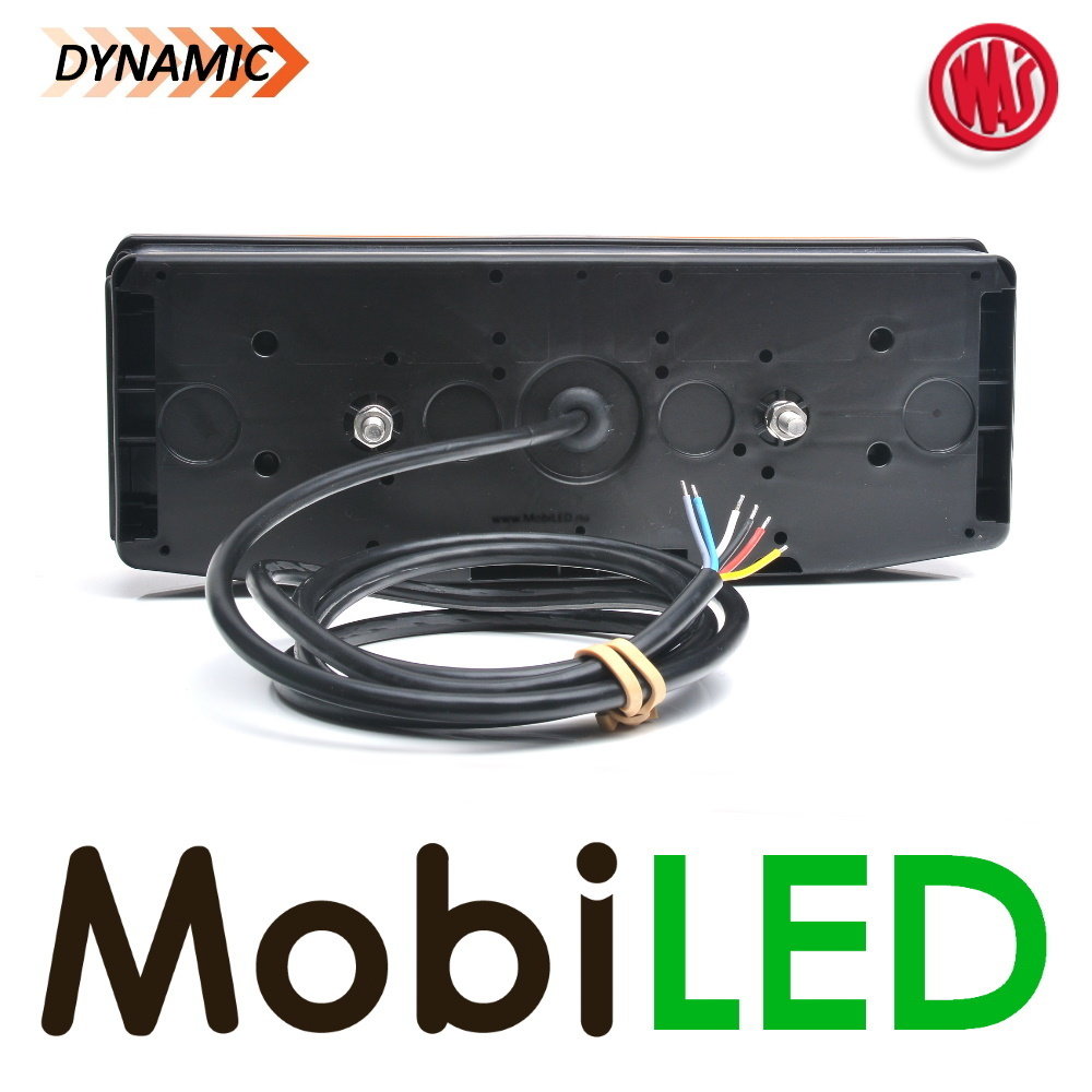 WAS WAS NEON look dynamic rear light 5 functions Left IP56 E-mark 12/24 volts WAS WAS NEON look dynamic rear light 5 functions Left IP56 E-mark 12/24 volts