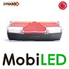 WAS WAS Feu arrière dynamique NEON look 5 fonctions Gauche IP56 E-marque 12/24 volts