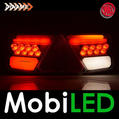 WAS WAS NEON look dynamisch achterlicht 5 functies Links IP56 E-keur 12/24 volt WAS WAS NEON look dynamisch achterlicht 5 functies Links IP56 E-keur 12/24 volt