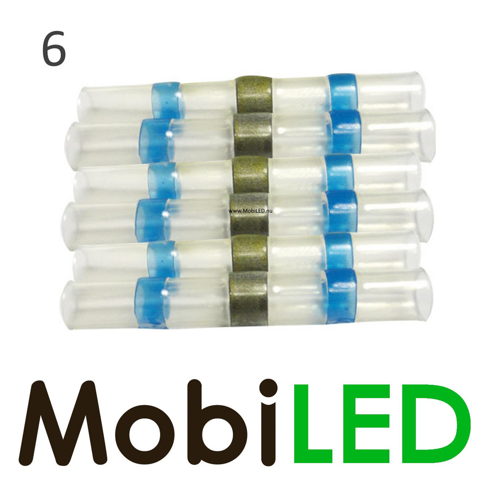 6x Cable connector with tin and shrink tube 1.5-2.5mm² 6x Cable connector with tin and shrink tube 1.5-2.5mm²