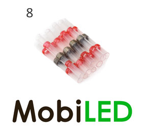 8x Connecteur de câble avec étain et gaine thermorétractable 0.5-1.5mm2 8x Connecteur de câble avec étain et gaine thermorétractable 0.5-1.5mm2
