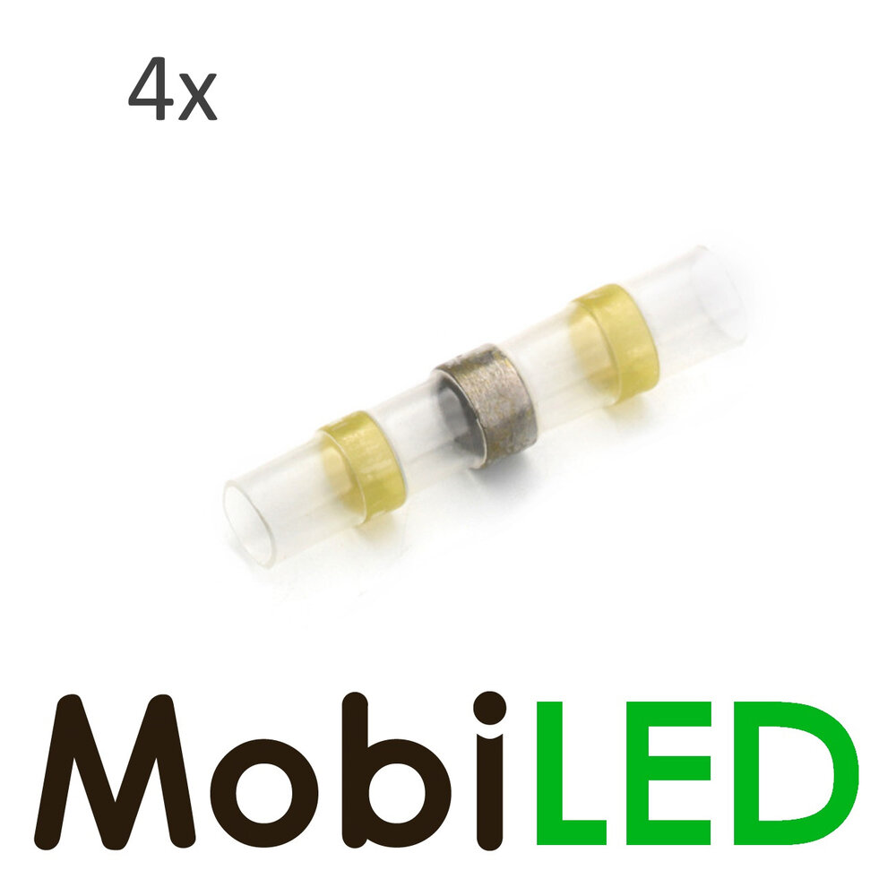 4x Cable connector with tin and shrink tube 4.0-6.0mm² 4x Cable connector with tin and shrink tube 4.0-6.0mm²