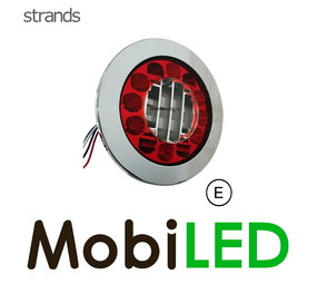 Strands Strands rear light 3 functions E-mark round