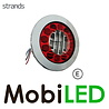 Strands Strands achterlicht 3 functies E-keur rond universeel Strands Strands achterlicht 3 functies E-keur rond universeel