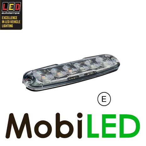 LED autolamps Feu arrière LED 12ARM 3 fonctions 12-24V E-marque rectangulaire LED autolamps Feu arrière LED 12ARM 3 fonctions 12-24V E-marque rectangulaire