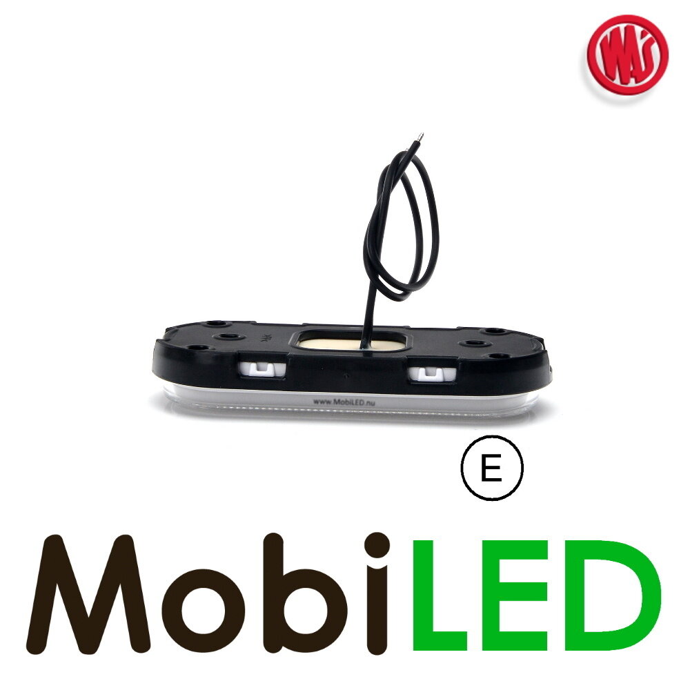 WAS Marquage latéral LED bord "NEON" rond blanc E-marque WAS Marquage latéral LED bord "NEON" rond blanc E-marque