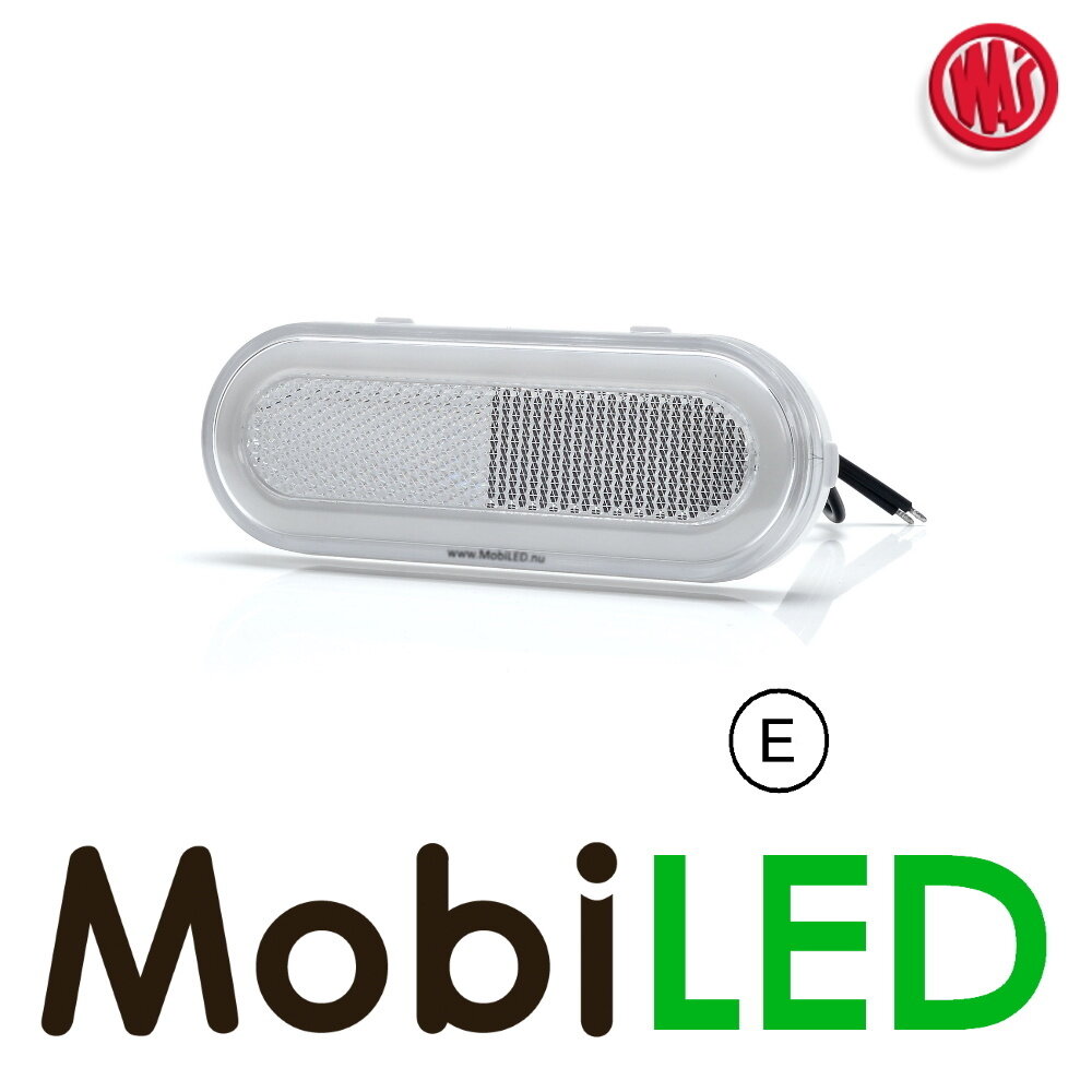 WAS Marquage latéral LED bord "NEON" rond blanc E-marque WAS Marquage latéral LED bord "NEON" rond blanc E-marque