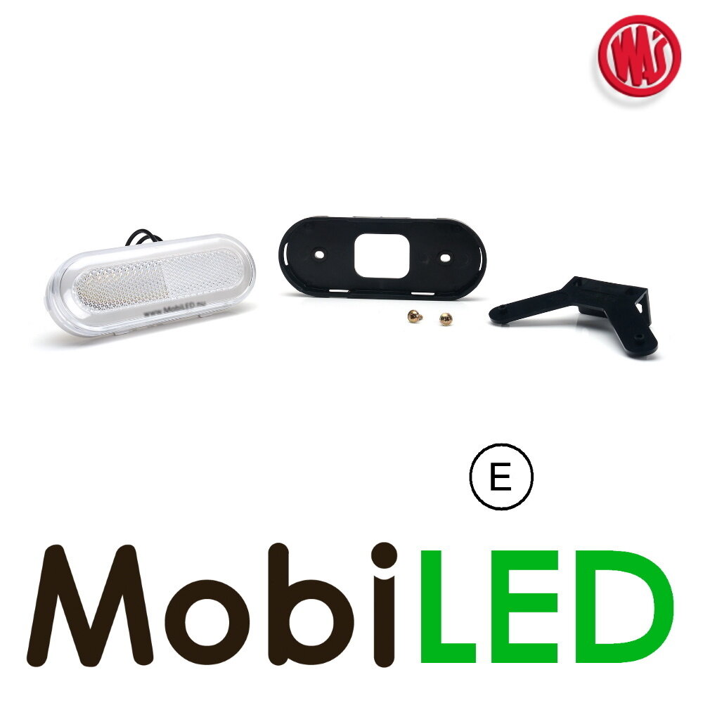 WAS Marquage latéral LED bord "NEON" rond blanc E-marque WAS Marquage latéral LED bord "NEON" rond blanc E-marque