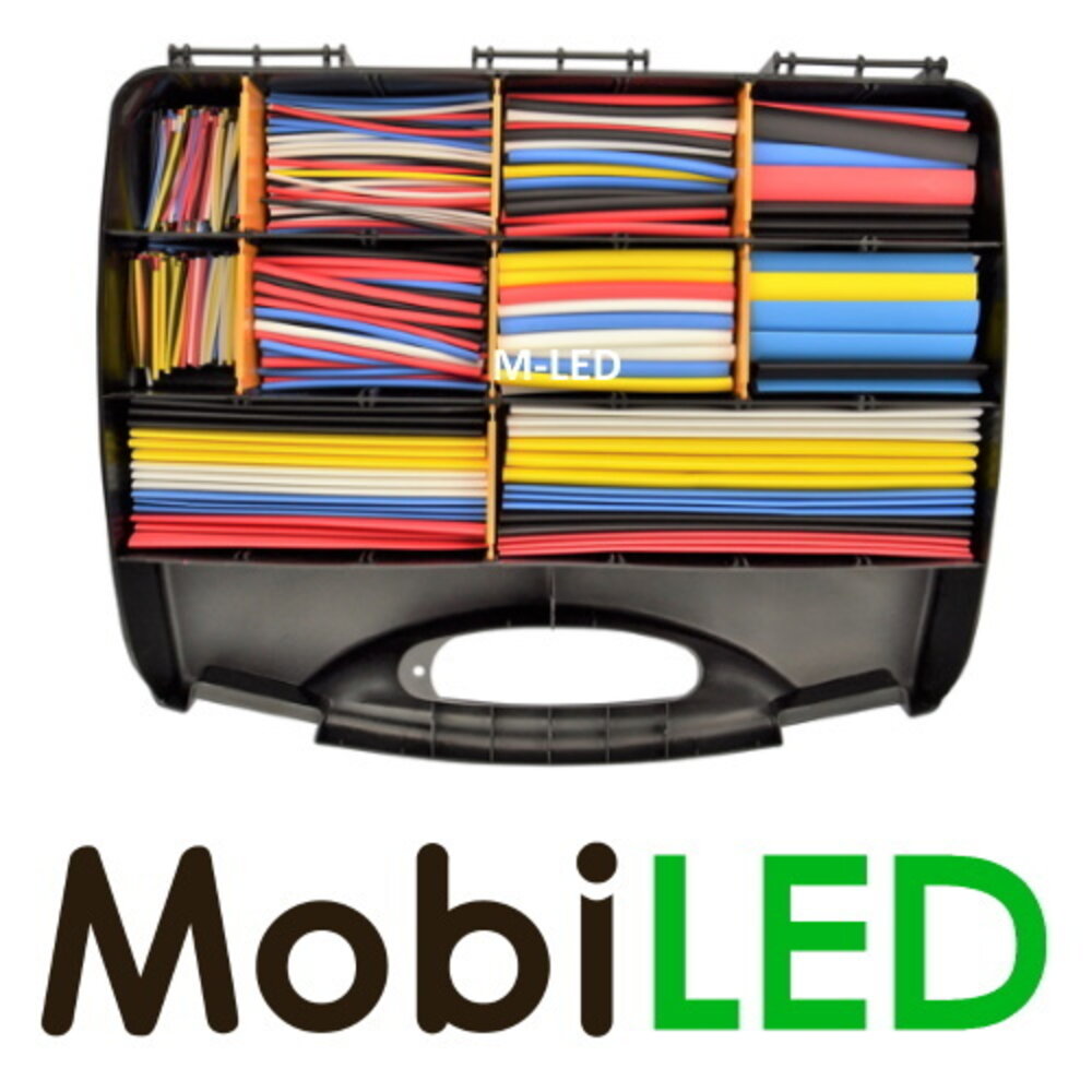 590 pcs , 2:1 Ratio heatshrink, mixed colours/sizes 590 pcs , 2:1 Ratio heatshrink, mixed colours/sizes