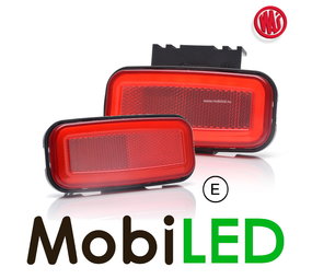 WAS Marquage latéral LED bord "NEON" rouge WAS Marquage latéral LED bord "NEON" rouge