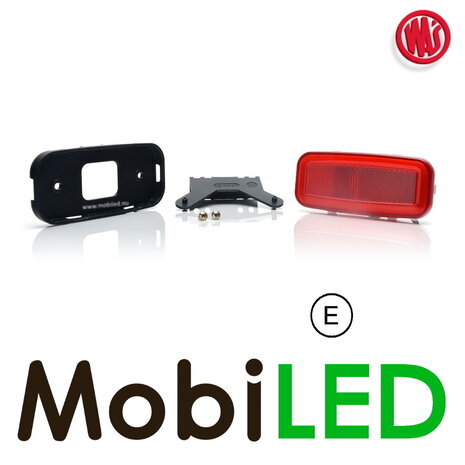 WAS LED side marking "NEON" edge red - E-mark WAS LED side marking "NEON" edge red - E-mark