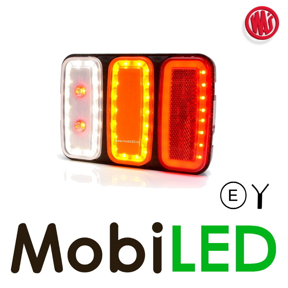 WAS WAS 227 Series Rear light 5 functions and reflector