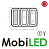 WAS WAS 227 Series Rear light 5 functions and reflector