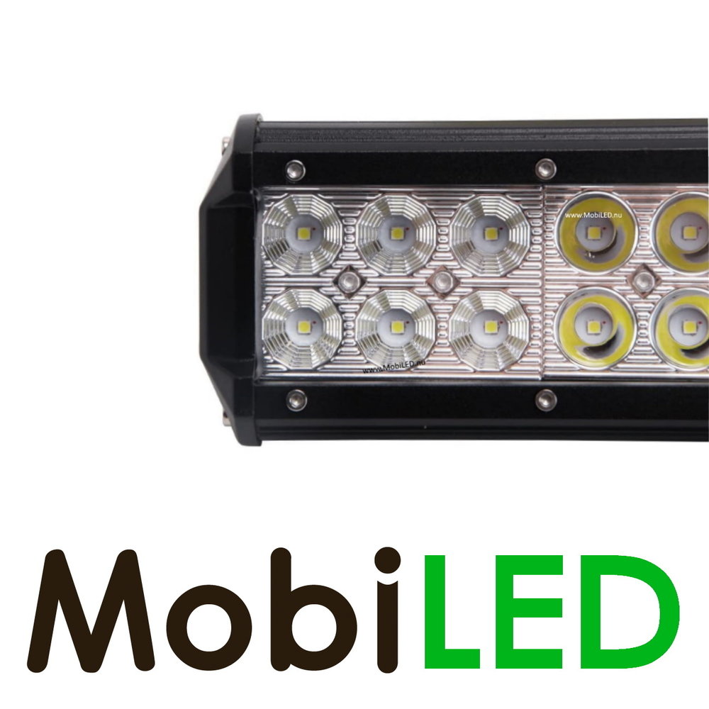 Actieset: 126w combo beam LED bar + aansluitset + bumpersteun