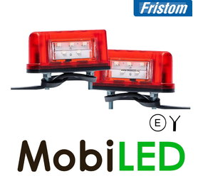 Fristom Set Multifunctionele Kentekenverlichting klein