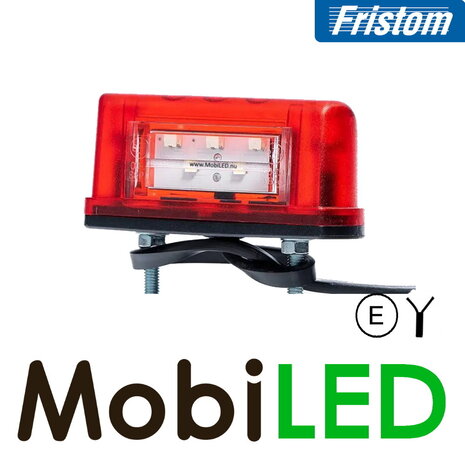 Fristom Set Multifunctionele Kentekenverlichting klein E-keur 12-24 volt