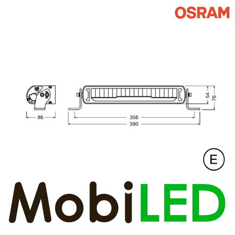 OSRAM MX250-CB Light bar 45 watt 356mm position light combi OSRAM MX250-CB Light bar 45 watt 356mm position light combi
