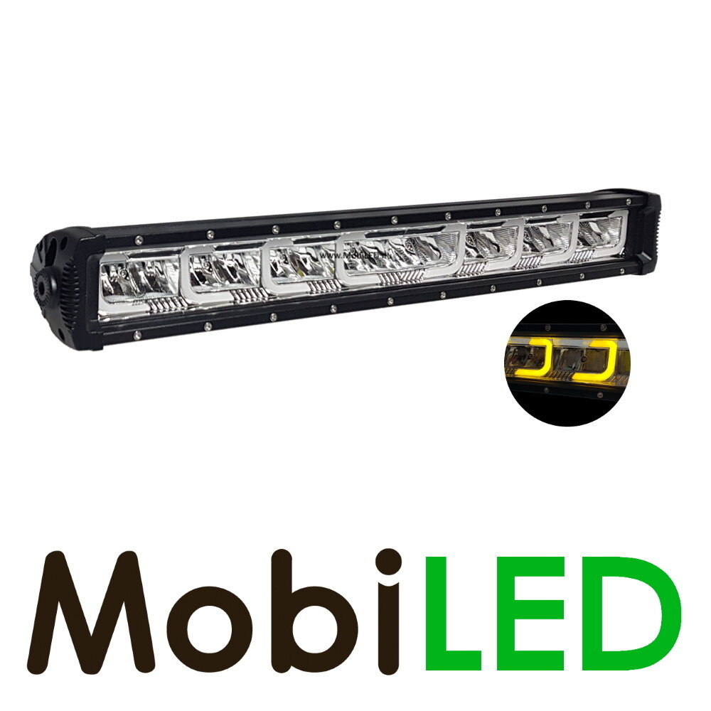 E42 Series 128 watt 22 inch-56cm yellow position light E-mark E42 Series 128 watt 22 inch-56cm yellow position light E-mark