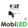 E42 serie 128W 22 inch-56cm geel positielicht E-keur E42 serie 128W 22 inch-56cm geel positielicht E-keur
