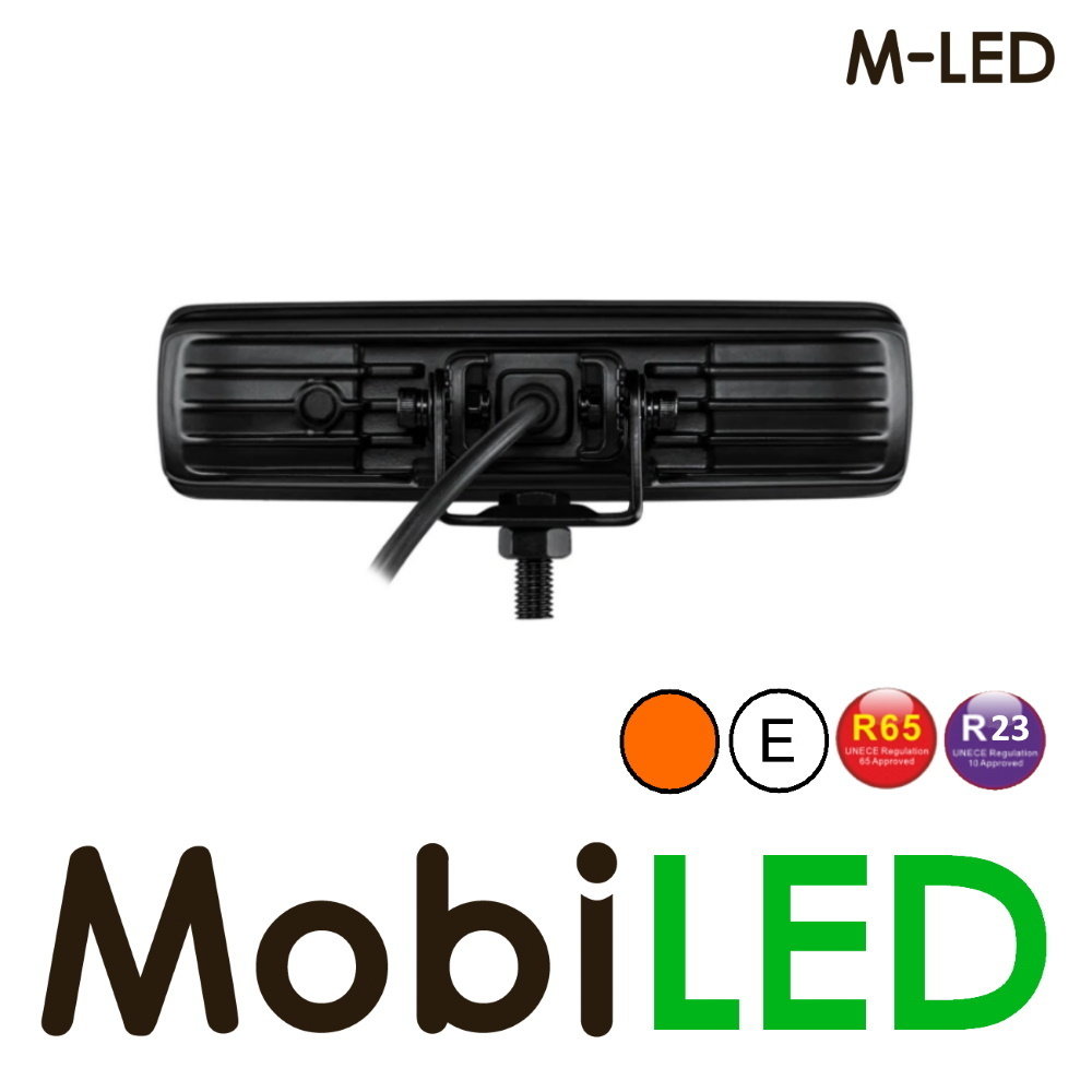M-LED M-LED Sergeant Dark look, design sans bords avec flash E-marque M-LED M-LED Sergeant Dark look, design sans bords avec flash E-marque