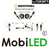LAZER Sentinel projecteur standard avec feu de position noir 9 pouches 87 Watt LAZER Sentinel projecteur standard avec feu de position noir 9 pouches 87 Watt