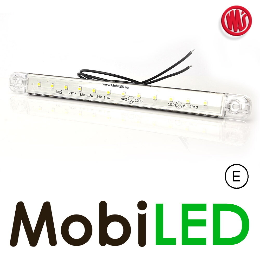 WAS Feu de position avant long blanc WAS Feu de position avant long blanc