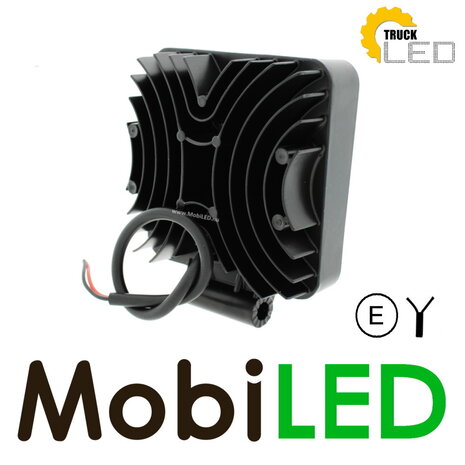 TruckLED Lampe de travail carré 27 watt LED E-mark