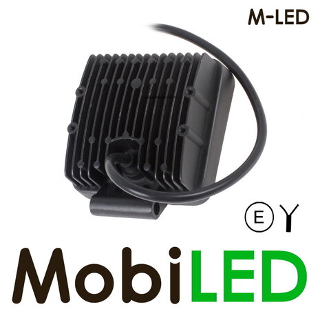 M-LED M-LED work light 27 watt 2m cable E-mark EMC M-LED M-LED work light 27 watt 2m cable E-mark EMC
