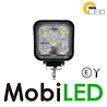 TruckLED Werklamp 15w vierkant mini E-Keur met 2m kabel